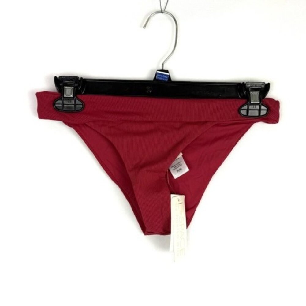 L Space Women’s Veronica Red Bikini Bottom Size M